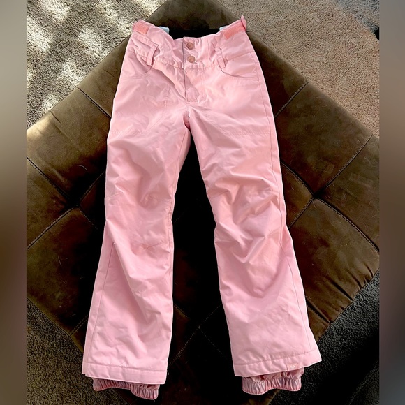 ❄️❄️ SHIPS FREE Roxy Girl’s Dusty Rose (Pink) Diversion Technical Snow Pant ❄️❄️ - Picture 1 of 7
